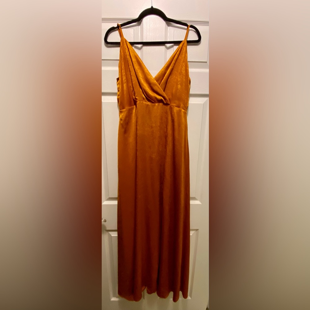 Satin Maxi Dress